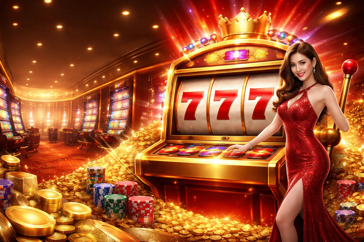 Hình ảnh game slot đầy màu sắc tại Số Đỏ Casino 66