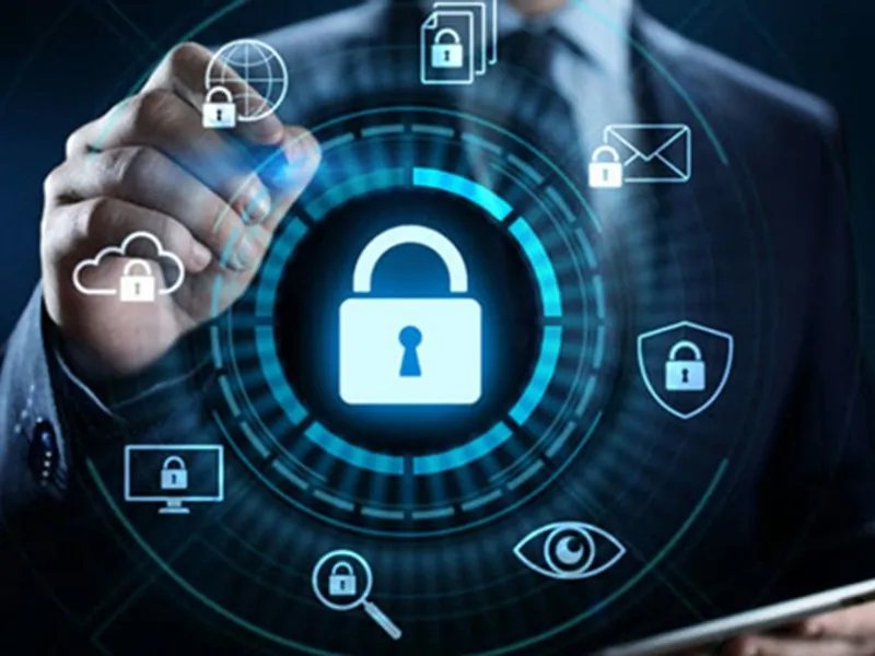 Hình ảnh minh họa bảo mật dữ liệu và mã hóa thông tin người dùng